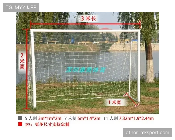 球门尺寸标准：宽度7.32米高度2.44米是国际比赛唯一合规规格